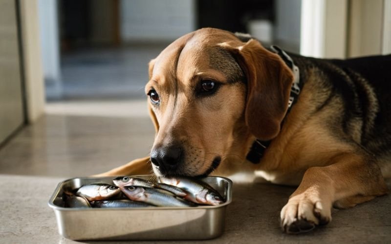 can dogs eat sardines in olive oil
